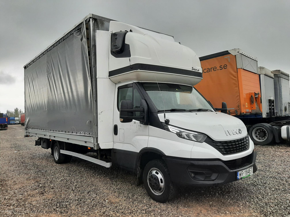 IVECO/PKSRATRANS 50C PLANDEKA - Furgoneta con lona: foto 1 IVECO/PKSRATRANS 50C PLANDEKA - Furgoneta con lona: foto 1