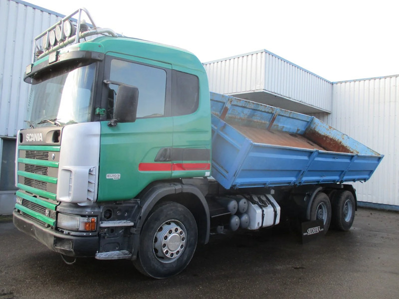 Scania G 164 580 , 6x4 , Manual , Retarder , Airco , 2 way tipper , Spring suspension - Camión volquete: foto 1 Scania G 164 580 , 6x4 , Manual , Retarder , Airco , 2 way tipper , Spring suspension - Camión volquete: foto 1