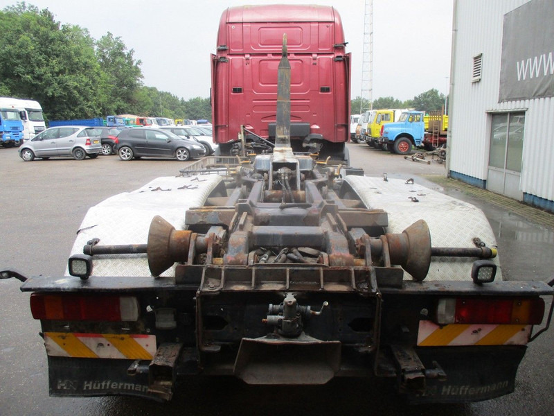 Camión multibasculante Scania R124-420 6x2 , Manual , Intarder , Airco , haakarm truck: foto 6