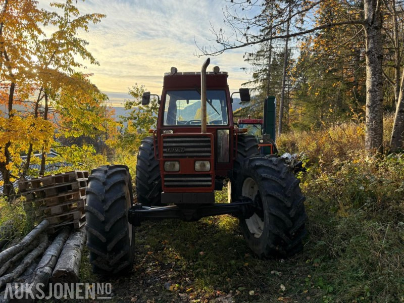 1980 Fiat 880 m/Turbo, nylig oppusset - Tractor: foto 2 1980 Fiat 880 m/Turbo, nylig oppusset - Tractor: foto 2