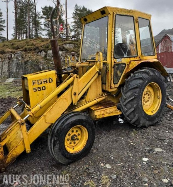 1980 Ford 550 - mva fri traktor - Retroexcavadora: foto 1 1980 Ford 550 - mva fri traktor - Retroexcavadora: foto 1