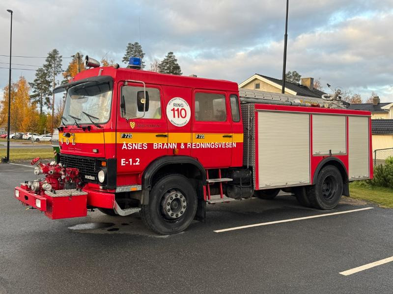 1983 Volvo F 720 brannbil registrert som motorredskap - Camión de bomberos: foto 1 1983 Volvo F 720 brannbil registrert som motorredskap - Camión de bomberos: foto 1