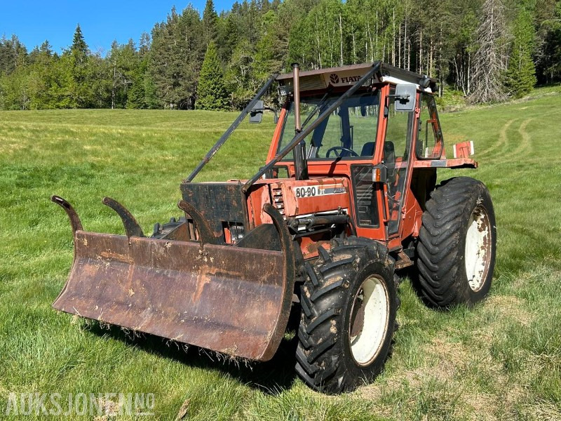 Tractor 1985 FIAT 80-90DT-SKOGSRIGGET: foto 1