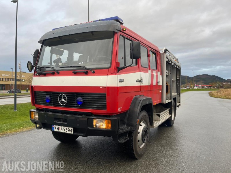 1990 Mercedes-Benz 1120 AF Brannbil, med kun 44745 km, Eu godkjent til 30.04.2026 - Camión de bomberos: foto 4 1990 Mercedes-Benz 1120 AF Brannbil, med kun 44745 km, Eu godkjent til 30.04.2026 - Camión de bomberos: foto 4