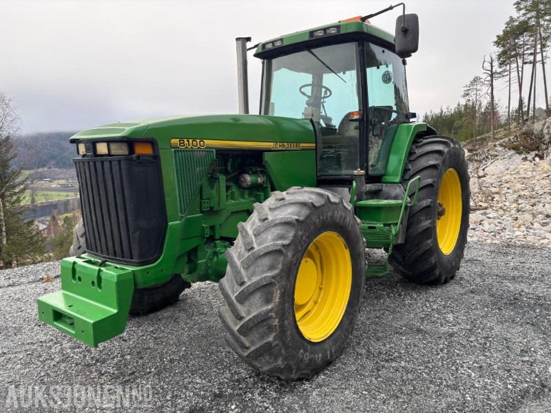 1995 John Deere 8100, IKKE MVA - Tractor: foto 1 1995 John Deere 8100, IKKE MVA - Tractor: foto 1