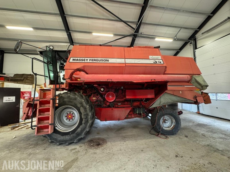 1996 Massey Ferguson MF 34 skurtresker - Cosechadora de granos: foto 2 1996 Massey Ferguson MF 34 skurtresker - Cosechadora de granos: foto 2