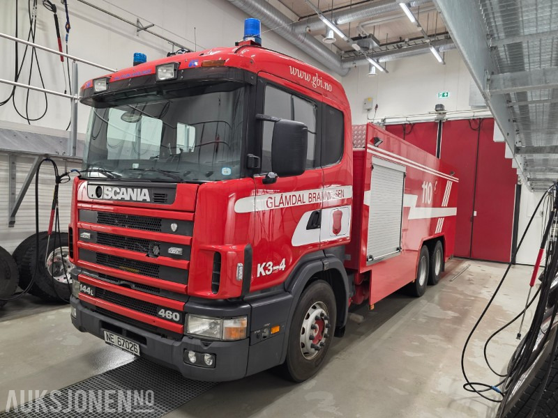1996 Scania R144 brannbil - Camión de bomberos: foto 1 1996 Scania R144 brannbil - Camión de bomberos: foto 1