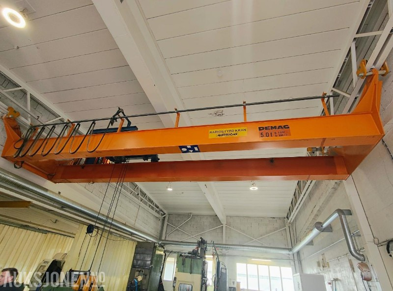 1997 Demag ZKKE Traverskran - Bredde 8500 mm - løftekapasitet 5 tonn - Grúa: foto 1 1997 Demag ZKKE Traverskran - Bredde 8500 mm - løftekapasitet 5 tonn - Grúa: foto 1