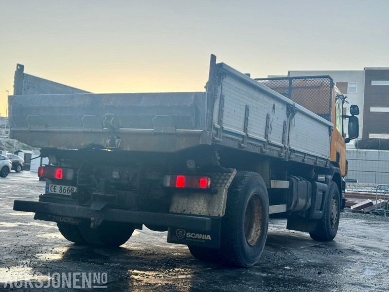 1998 Scania P-serie - 4x2 - Tippbil - Eu-godkjent til 08/26 - Km: 335523 - Camión volquete: foto 5 1998 Scania P-serie - 4x2 - Tippbil - Eu-godkjent til 08/26 - Km: 335523 - Camión volquete: foto 5