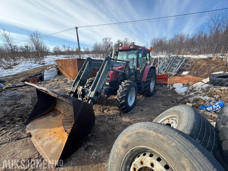 2002 CASE IH CS94A Traktor - Frontlaster - Skuff - Nye dekk - 5124T - Tractor: foto 1 2002 CASE IH CS94A Traktor - Frontlaster - Skuff - Nye dekk - 5124T - Tractor: foto 1