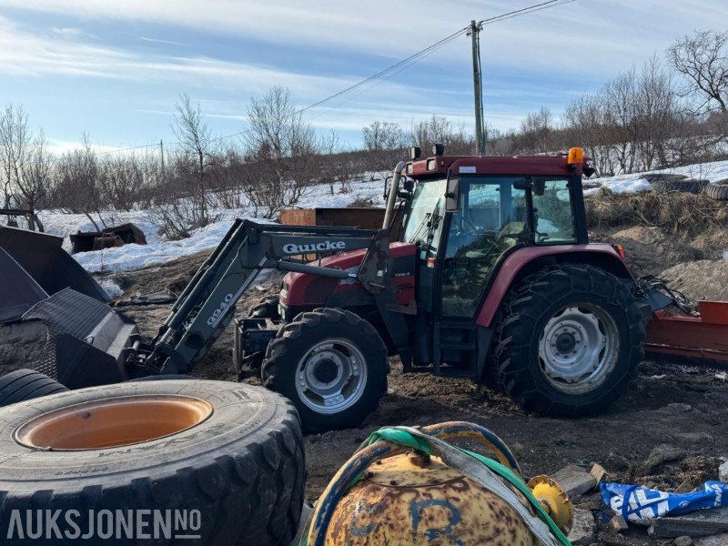 2002 CASE IH CS94A Traktor - Frontlaster - Skuff - Nye dekk - 5124T - Tractor: foto 3 2002 CASE IH CS94A Traktor - Frontlaster - Skuff - Nye dekk - 5124T - Tractor: foto 3