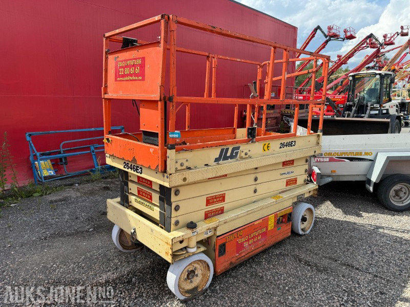 2002 JLG 2646 E3 elektrisk sakselift, merkefrie hjul - Plataforma elevadora: foto 1 2002 JLG 2646 E3 elektrisk sakselift, merkefrie hjul - Plataforma elevadora: foto 1