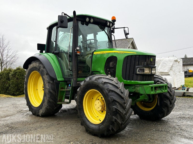 2002 John Deere 6320 - 9018 motortimer - helt nye framdekk medfølger - Tractor: foto 2 2002 John Deere 6320 - 9018 motortimer - helt nye framdekk medfølger - Tractor: foto 2
