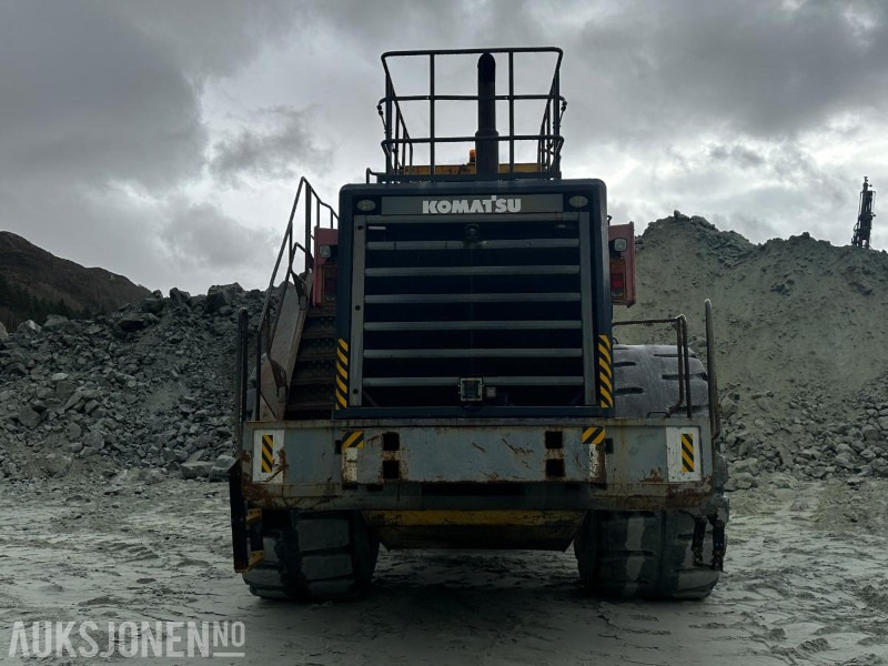 2003 Komatsu WA800-3 Hjullaster med 11 m3 skuffe - Spakstyring- Sertifisert til mai 2026 - Cargadora de ruedas: foto 4 2003 Komatsu WA800-3 Hjullaster med 11 m3 skuffe - Spakstyring- Sertifisert til mai 2026 - Cargadora de ruedas: foto 4