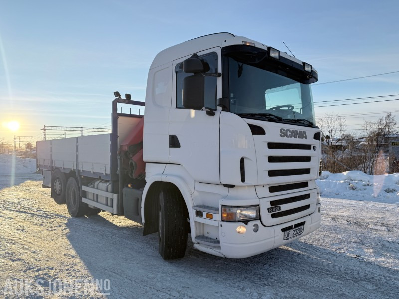 2004 Scania R420 6X2 Kranbil - HMF 1430 kran - NY EU! - Camión grúa: foto 3 2004 Scania R420 6X2 Kranbil - HMF 1430 kran - NY EU! - Camión grúa: foto 3