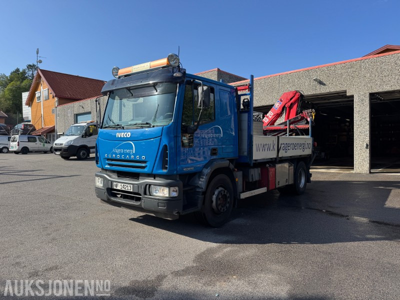 2005 Iveco Eurocargo - Kranbil - HMF1320 K4 kran - Camión grúa: foto 1 2005 Iveco Eurocargo - Kranbil - HMF1320 K4 kran - Camión grúa: foto 1