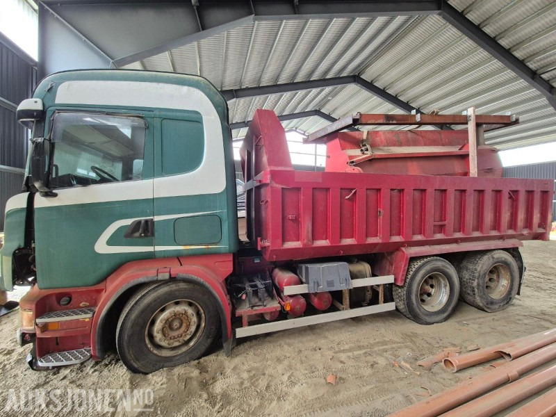 2005 Scania R420LB, tippbil, repobjekt - Camión caja abierta: foto 2 2005 Scania R420LB, tippbil, repobjekt - Camión caja abierta: foto 2