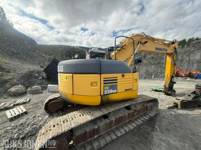 2007 Komatsu PC228US GRAVEMASKIN - Excavadora: foto 2 2007 Komatsu PC228US GRAVEMASKIN - Excavadora: foto 2