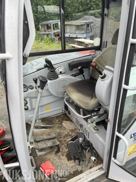 2007 Wacker Neuson 50Z3 rotortilt Hydraulisk S50 hurtigfeste 3 skuffer - Excavadora: foto 5 2007 Wacker Neuson 50Z3 rotortilt Hydraulisk S50 hurtigfeste 3 skuffer - Excavadora: foto 5