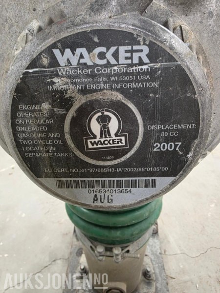2007 Wacker Stamper - Rodillo: foto 5 2007 Wacker Stamper - Rodillo: foto 5