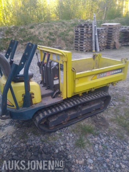 2007 Yanmar C12r beltedumper med treveis tipp - Dúmper: foto 2 2007 Yanmar C12r beltedumper med treveis tipp - Dúmper: foto 2