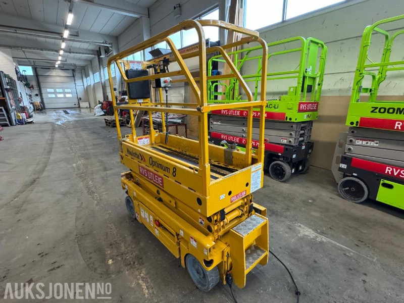 2008 Haulotte Optimum 8 sakselift på batteri / årskontrollert - Plataforma elevadora: foto 3 2008 Haulotte Optimum 8 sakselift på batteri / årskontrollert - Plataforma elevadora: foto 3