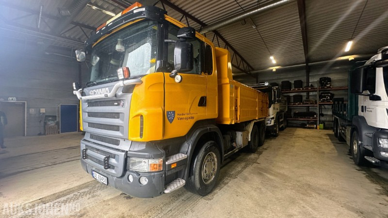 2008 Scania R 420 CB 6x2 HNZ Tippbil - Camión volquete: foto 1 2008 Scania R 420 CB 6x2 HNZ Tippbil - Camión volquete: foto 1
