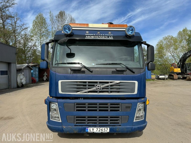 2008 Volvo FM400 4X2 kranbil / Palfinger PK12002-EH kran / EU-ok / Ekstra flak - Camión grúa: foto 2 2008 Volvo FM400 4X2 kranbil / Palfinger PK12002-EH kran / EU-ok / Ekstra flak - Camión grúa: foto 2