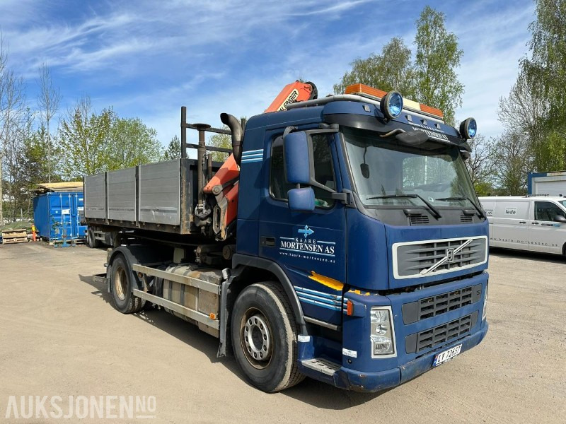 2008 Volvo FM400 4X2 kranbil / Palfinger PK12002-EH kran / EU-ok / Ekstra flak - Camión grúa: foto 3 2008 Volvo FM400 4X2 kranbil / Palfinger PK12002-EH kran / EU-ok / Ekstra flak - Camión grúa: foto 3
