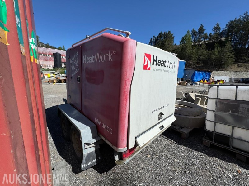 2010 HeatWork HW 3600 teletiner / tilhenger montert - Equipo de construcción: foto 3 2010 HeatWork HW 3600 teletiner / tilhenger montert - Equipo de construcción: foto 3