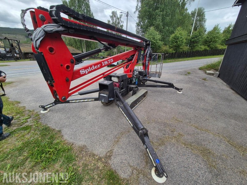 2011 Platform Basket Spider 18.75 beltedrevet teleskoplift 18 m arbeidshøyde - Plataforma elevadora: foto 5 2011 Platform Basket Spider 18.75 beltedrevet teleskoplift 18 m arbeidshøyde - Plataforma elevadora: foto 5