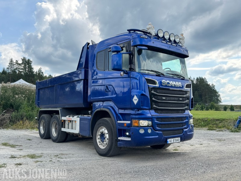2011 Scania R730 6X4 v8 tippbil-servicehistorikk-359418km - Camión volquete: foto 3 2011 Scania R730 6X4 v8 tippbil-servicehistorikk-359418km - Camión volquete: foto 3