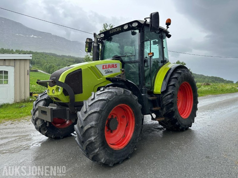 2013 Claas Arion 430 TRAKTOR MED FRONTLESSEAPPARAT - 5619 Timer - Tractor: foto 1 2013 Claas Arion 430 TRAKTOR MED FRONTLESSEAPPARAT - 5619 Timer - Tractor: foto 1