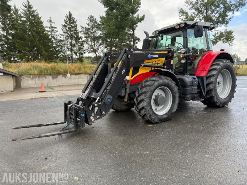 2013 Massey Ferguson 7616 M/ FRONTLASTER, PALLEGAFLER OG SKUFF - Tractor: foto 1 2013 Massey Ferguson 7616 M/ FRONTLASTER, PALLEGAFLER OG SKUFF - Tractor: foto 1