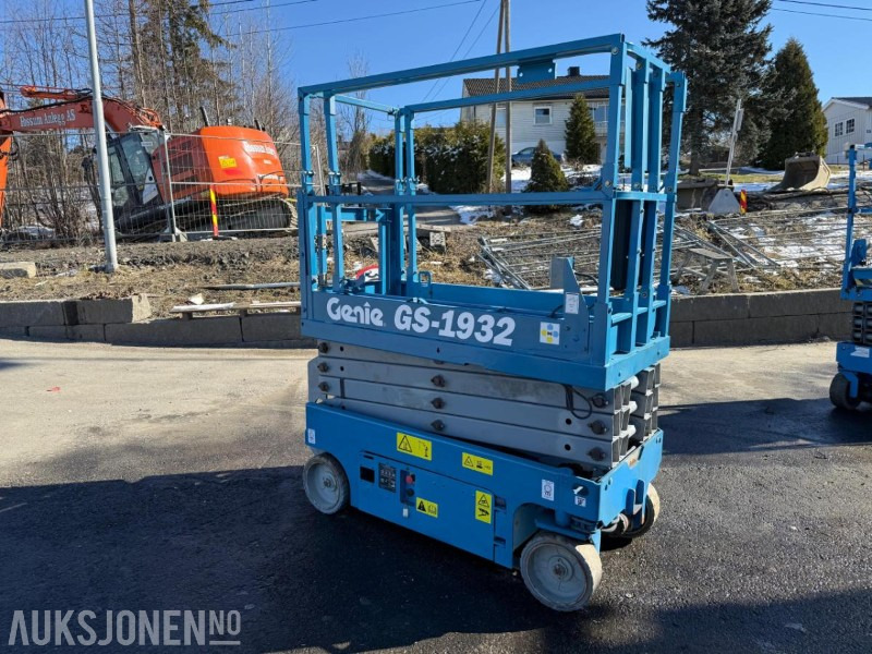 2014 Genie GS-1932 sakselift, 8 m, Årskontroll, lavt timeantall - Plataforma elevadora: foto 5 2014 Genie GS-1932 sakselift, 8 m, Årskontroll, lavt timeantall - Plataforma elevadora: foto 5