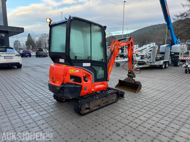 2014 Kubota KX019-4 minigraver - 4225 timer - Miniexcavadora: foto 5 2014 Kubota KX019-4 minigraver - 4225 timer - Miniexcavadora: foto 5