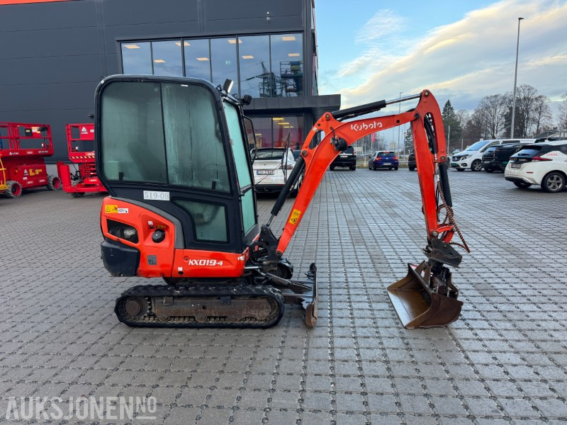 2014 Kubota KX019-4 minigraver - 4225 timer - Miniexcavadora: foto 4 2014 Kubota KX019-4 minigraver - 4225 timer - Miniexcavadora: foto 4