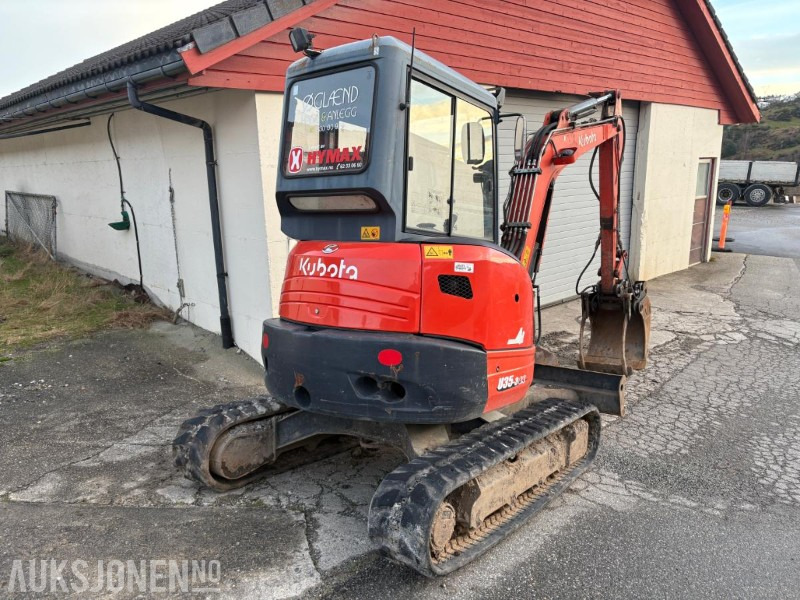 2014 Kubota U35-3α3 med 3-skuffer - Miniexcavadora: foto 4 2014 Kubota U35-3α3 med 3-skuffer - Miniexcavadora: foto 4
