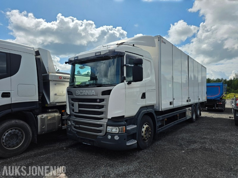 2014 SCANIA R490 Skapbil - EU OK - Bakløft - Euro6 - Camión caja cerrada: foto 1 2014 SCANIA R490 Skapbil - EU OK - Bakløft - Euro6 - Camión caja cerrada: foto 1