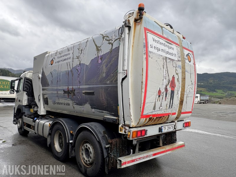 2014 Volvo FM420 EURO 6 sidelaster / komprimatorbil / renovasjonsbil - leveres med ny EU godkjenning - Camión de basura: foto 4 2014 Volvo FM420 EURO 6 sidelaster / komprimatorbil / renovasjonsbil - leveres med ny EU godkjenning - Camión de basura: foto 4