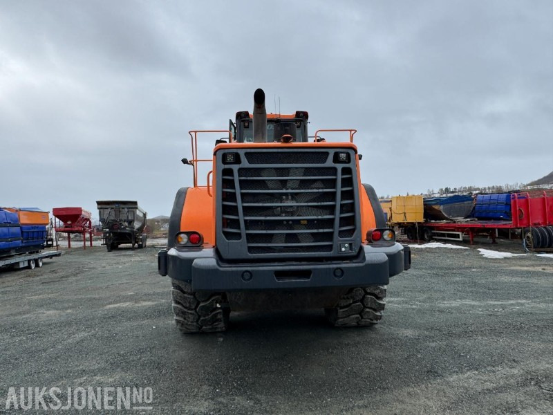 2015 Doosan DL550-5 Hjullaster - Nye dekk - Gjerstad 6000L - 7596T - Cargadora de ruedas: foto 4 2015 Doosan DL550-5 Hjullaster - Nye dekk - Gjerstad 6000L - 7596T - Cargadora de ruedas: foto 4