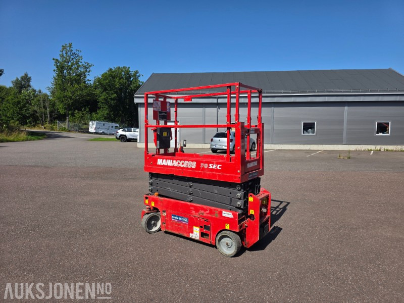 2015 Manitou Maniaccess 78 sec Sakselift - 115 Arbeidstimer - Sertifisert til 2026 - Plataforma elevadora: foto 1 2015 Manitou Maniaccess 78 sec Sakselift - 115 Arbeidstimer - Sertifisert til 2026 - Plataforma elevadora: foto 1