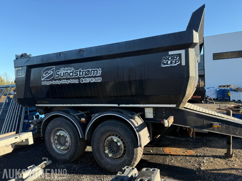 2015 Nor Slep PHV-18T - 2-aksler - Totalvekt 18 000kg - Remolque volquete: foto 4 2015 Nor Slep PHV-18T - 2-aksler - Totalvekt 18 000kg - Remolque volquete: foto 4