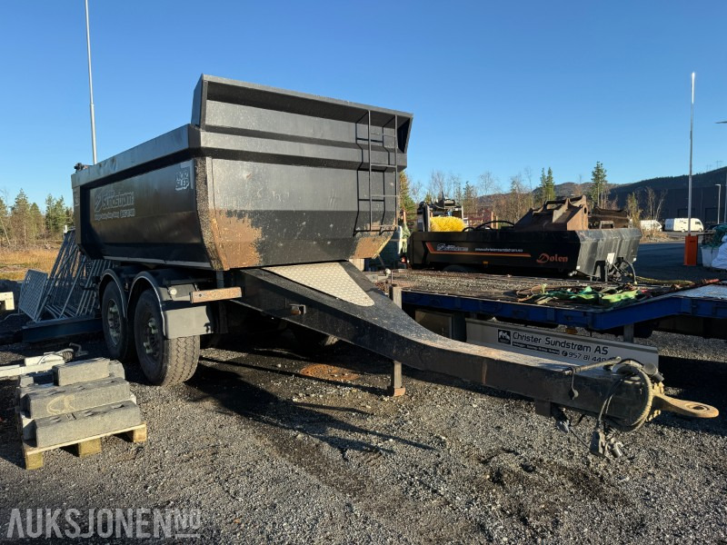 2015 Nor Slep PHV-18T - 2-aksler - Totalvekt 18 000kg - Remolque volquete: foto 3 2015 Nor Slep PHV-18T - 2-aksler - Totalvekt 18 000kg - Remolque volquete: foto 3