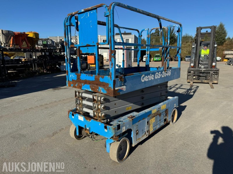 2016 Genie GS-2646 batteridreven sakselift / 10m / Årskontrollert - Plataforma elevadora: foto 1 2016 Genie GS-2646 batteridreven sakselift / 10m / Årskontrollert - Plataforma elevadora: foto 1