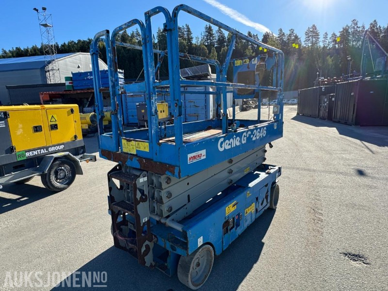 2016 Genie GS-2646 batteridreven sakselift / 10m / Årskontrollert - Plataforma elevadora: foto 5 2016 Genie GS-2646 batteridreven sakselift / 10m / Årskontrollert - Plataforma elevadora: foto 5