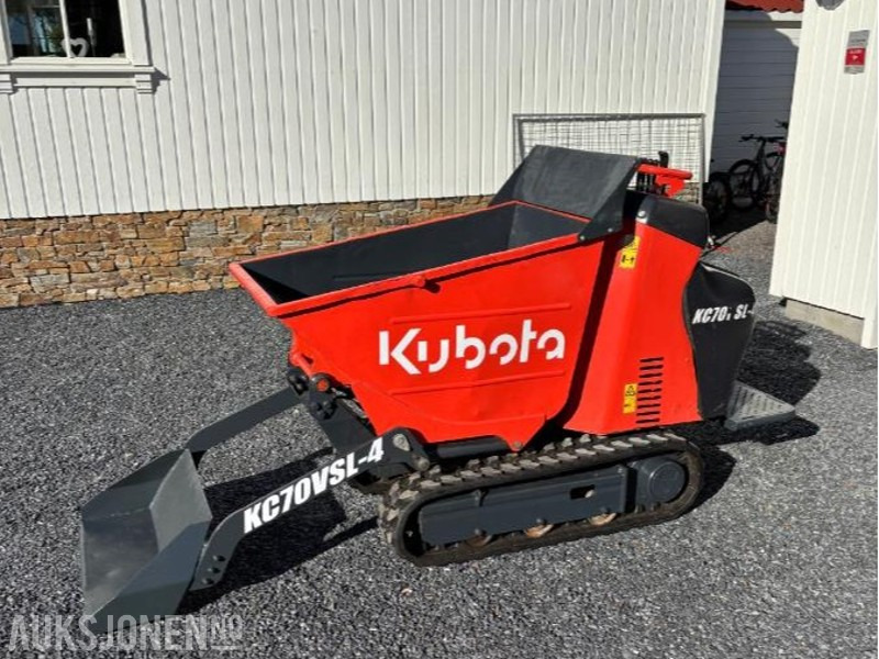 2016 Kubota KC70 VSL-4 - Selvlastende minidumper - Dúmper: foto 3 2016 Kubota KC70 VSL-4 - Selvlastende minidumper - Dúmper: foto 3