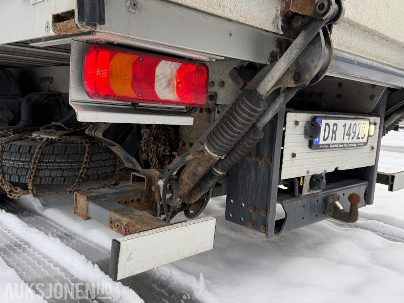 Camión caja abierta 2016 Mercedes-Benz Atego 816 planbil med Zepro løftelem - C1 førarkort - Eu godkjent: foto 20