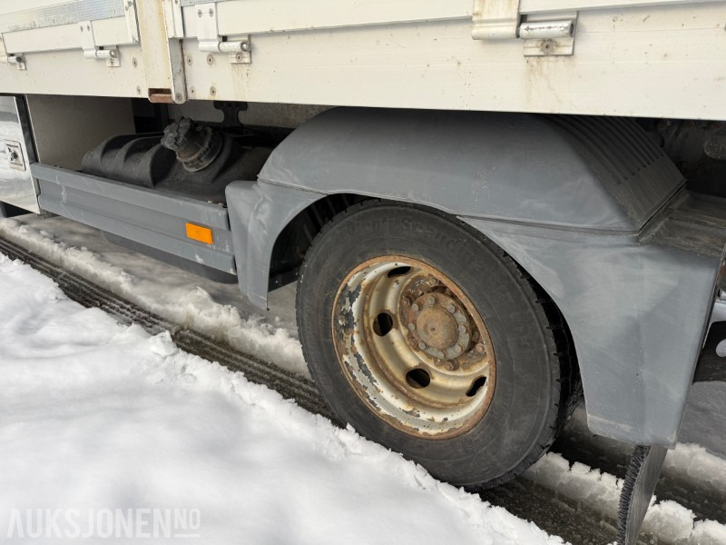 Camión caja abierta 2016 Mercedes-Benz Atego 816 planbil med Zepro løftelem - C1 førarkort - Eu godkjent: foto 15