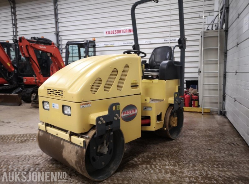 2016 PacLite RM900D, Tandemvals, kun 167 timer, Kubota motor, Perfekt til asfaltering - Rodillo: foto 1 2016 PacLite RM900D, Tandemvals, kun 167 timer, Kubota motor, Perfekt til asfaltering - Rodillo: foto 1